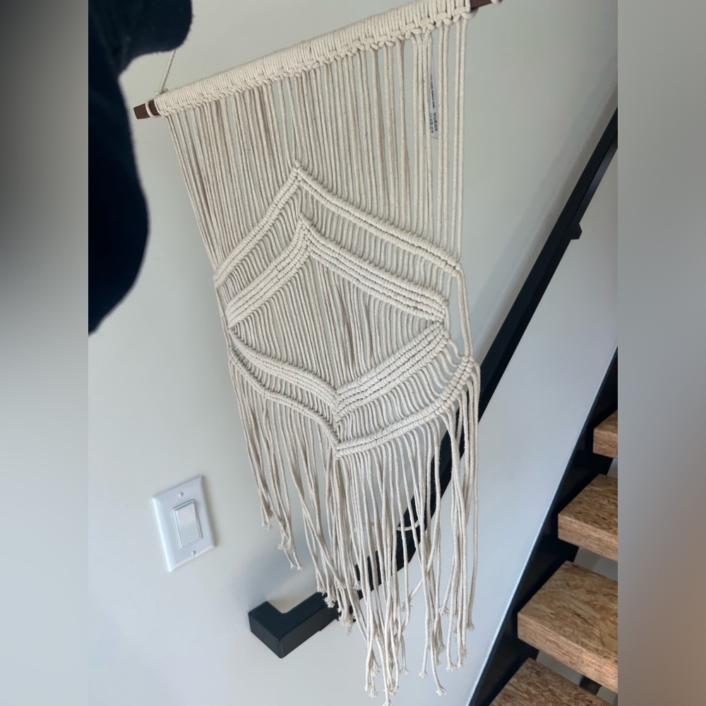 Boho Macrame wall hanging!